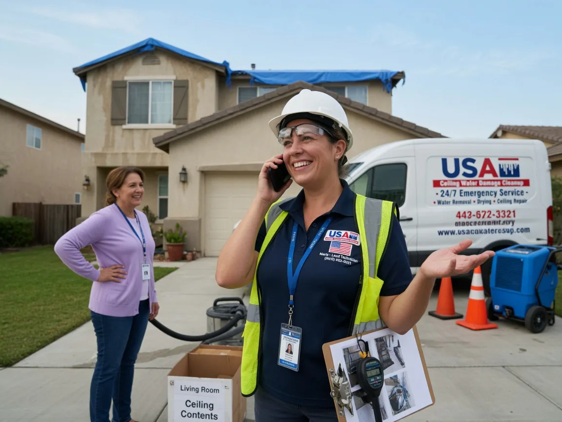 Ceiling Water Damage Restoration Modesto, CA FAQs